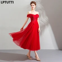 LPTUTTI вышивка бисером для женщин Элегантный Дата Церемония вечернее платье для выпускного вечера Формальные торжественные мероприятия Роскошные Длинные вечерние платья