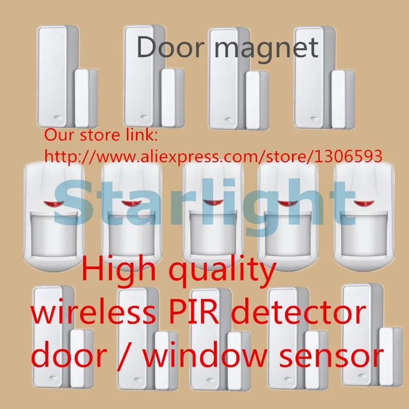 G90B alarm Kitalarm wireless 433MHZ Door sensor,access door