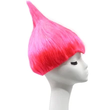 Шапочка для волос+ заколки для волос, платье, розовый костюм, синтетический парик для косплея, для детей, для взрослых, вечерние принадлежности