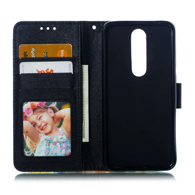 Кожаный чехол для Fundas Nokia 5,1 Plus чехол для Coque Nokia 5,1 Plus чехол 5,1 Plus чехол 3D кошелек Магнитный флип-чехол для телефона