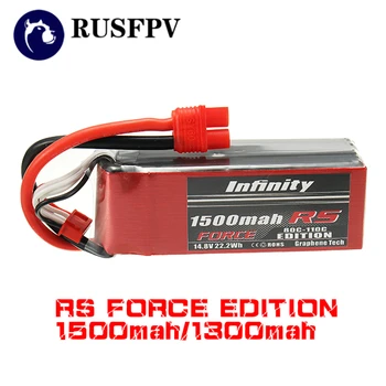 

Infinity RS FORCE EDITION 1500mah(80C-110C)/1300mah(100C-200C) 4S1P 14.8V Lipo Battery for RC FPV Racing Drone