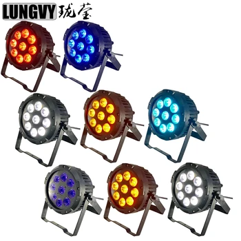 

Free Shipping 8pcs/Lot IP65 Waterproof 9X18W 6in1 Battery Powered Led Par Light Led Uplighting For Sale