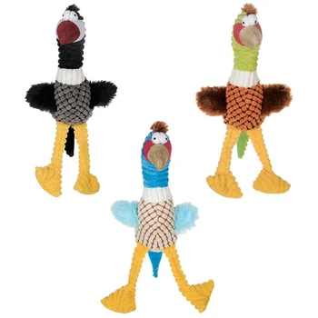 

2019 Dog Squeaky Toys Pet Corn Grain Fabric Small Birds Toy for Teddy/Golden Retriever Bite-resistant Wear Proof Toys Dog Toys