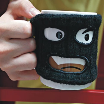 

Mugga Mug Funny Masked Pirate Cup Creative Ceramic Tea Coffee Cup Porcelain For Boy Friend Colleague Gift