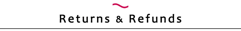 Returns & Refunds