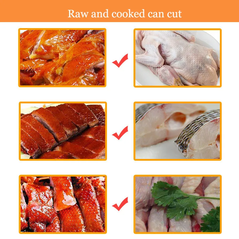 Commercial Poultry Cutting Machine Automatic Cutting Machine Electric Cut Chicken Chicken Fish Block Machine Electric Slicers