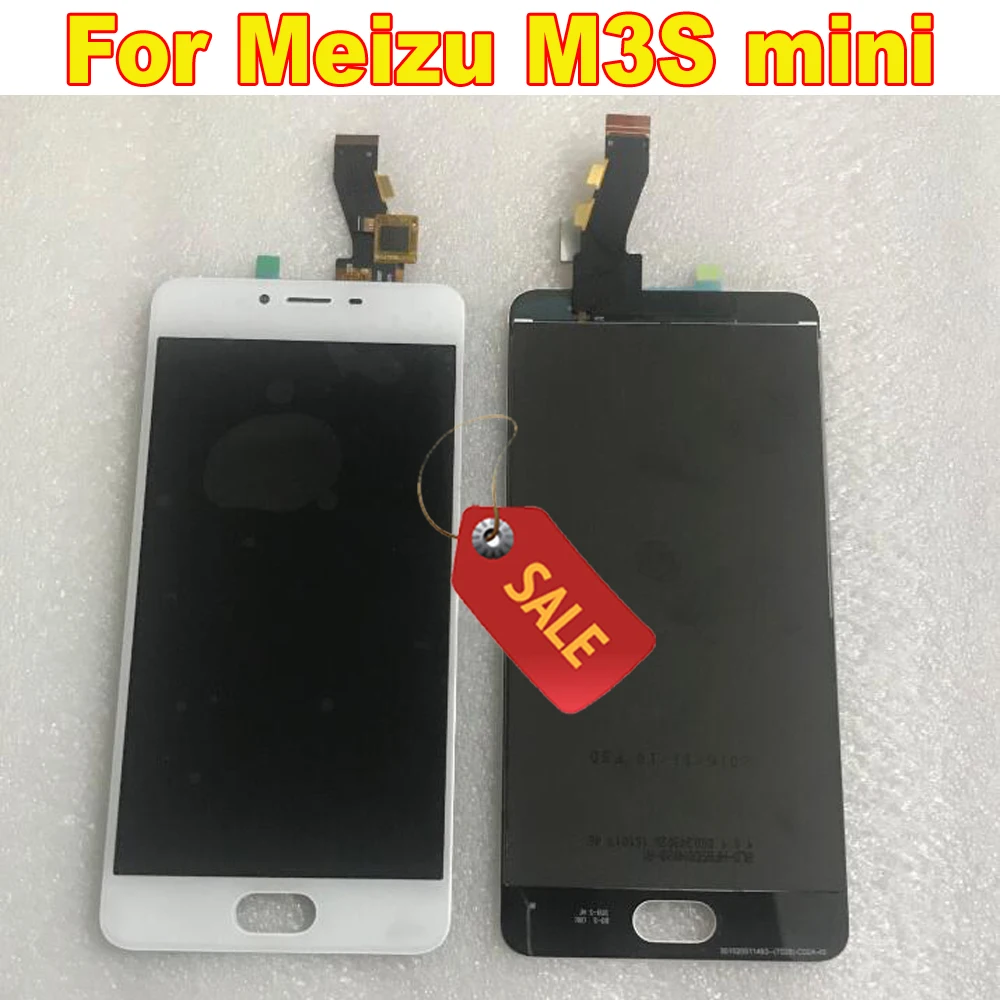 

100% Tested 5.0" LCD Display Touch Screen Digitizer Assembly + frame For Meizu m3S mini / Meilan 3S Sensor Replacement