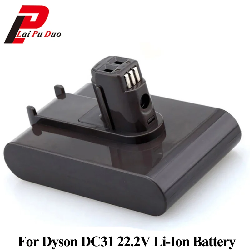 22,2 V 3000mAh литий-ионный пылесос Аккумулятор для Dyson DC31, DC45 DC35, DC34, DC44, DC31 Animal, DC35 Animal, 917083-01 type A