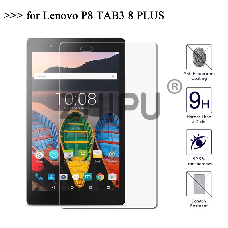 Tempered Glass for Lenovo P8 Tab3 8 plus TB 8703F 8.0 inch Screen