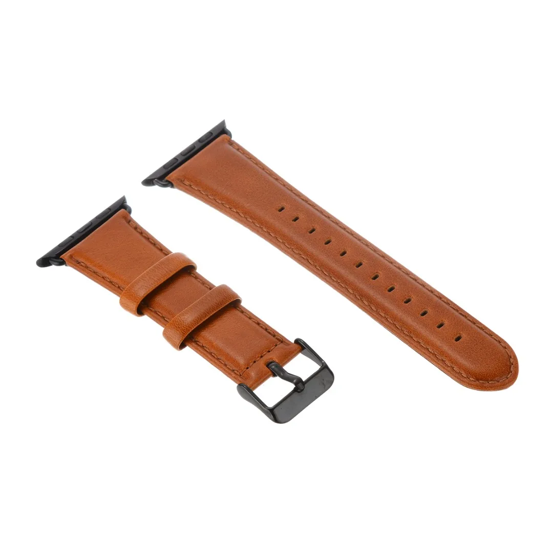 Ремешок из натуральной кожи для Apple Watch 42 мм 38 мм 44 мм 40 мм сменный ремешок для iWatch series 4 3 2 1 браслет ремень браслет