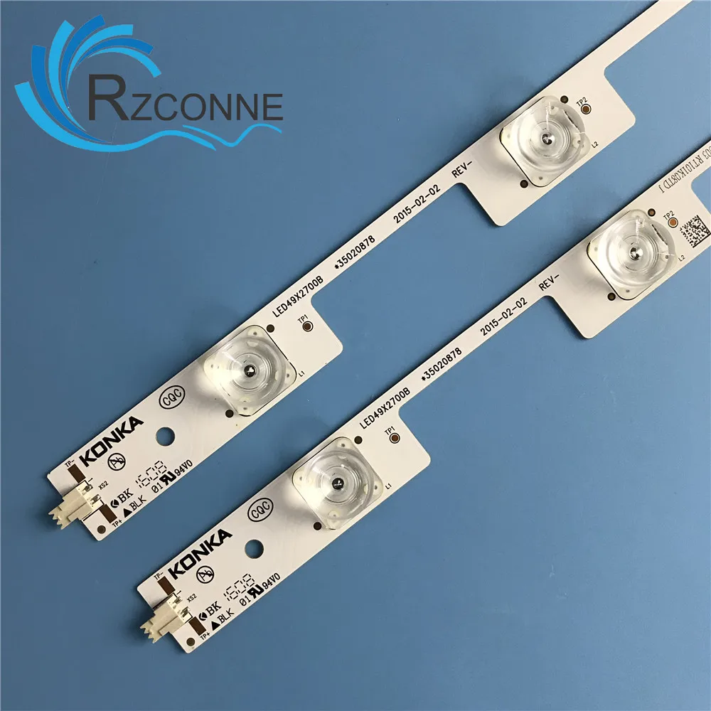 515 мм светодиодный ная подсветка 6 ламп для Konka 49 дюймов TV A49U LED 49X2700B 49G9200U 35020878 35020887/8