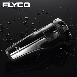 Flyco FS370RU электробритва с 3D плавающими головками Мужская перезаряжаемая бритва полностью моющаяся триммер для волос