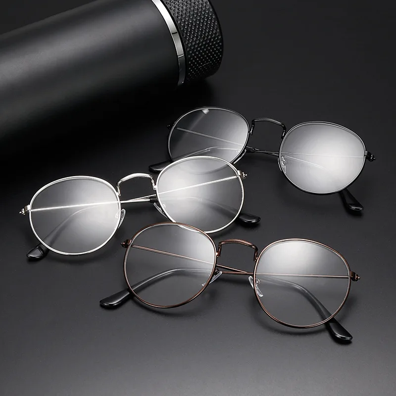DIGUYAO, дизайнер, женские стеклянные es оптические оправы, металлические круглые стеклянные es оправы, прозрачные линзы, очки, черное, серебряное, Золотое стекло для глаз