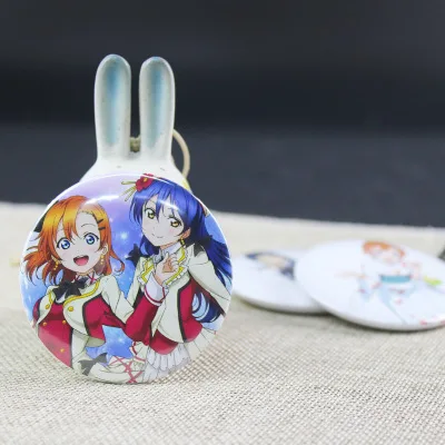 12 видов LoveLive! Школьный идол проект фигурка модель брошь булавки броги круглый