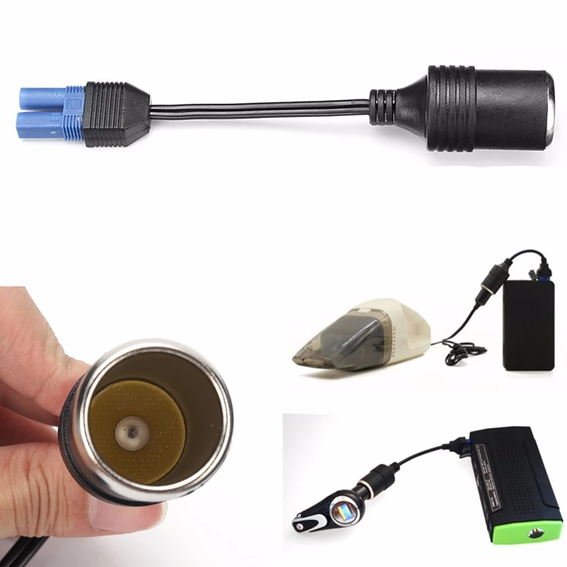 

Auto Electric EC5 Connector For Jump Starter Car MP3 Refrigerator Data Recorder Cigarette Lighter