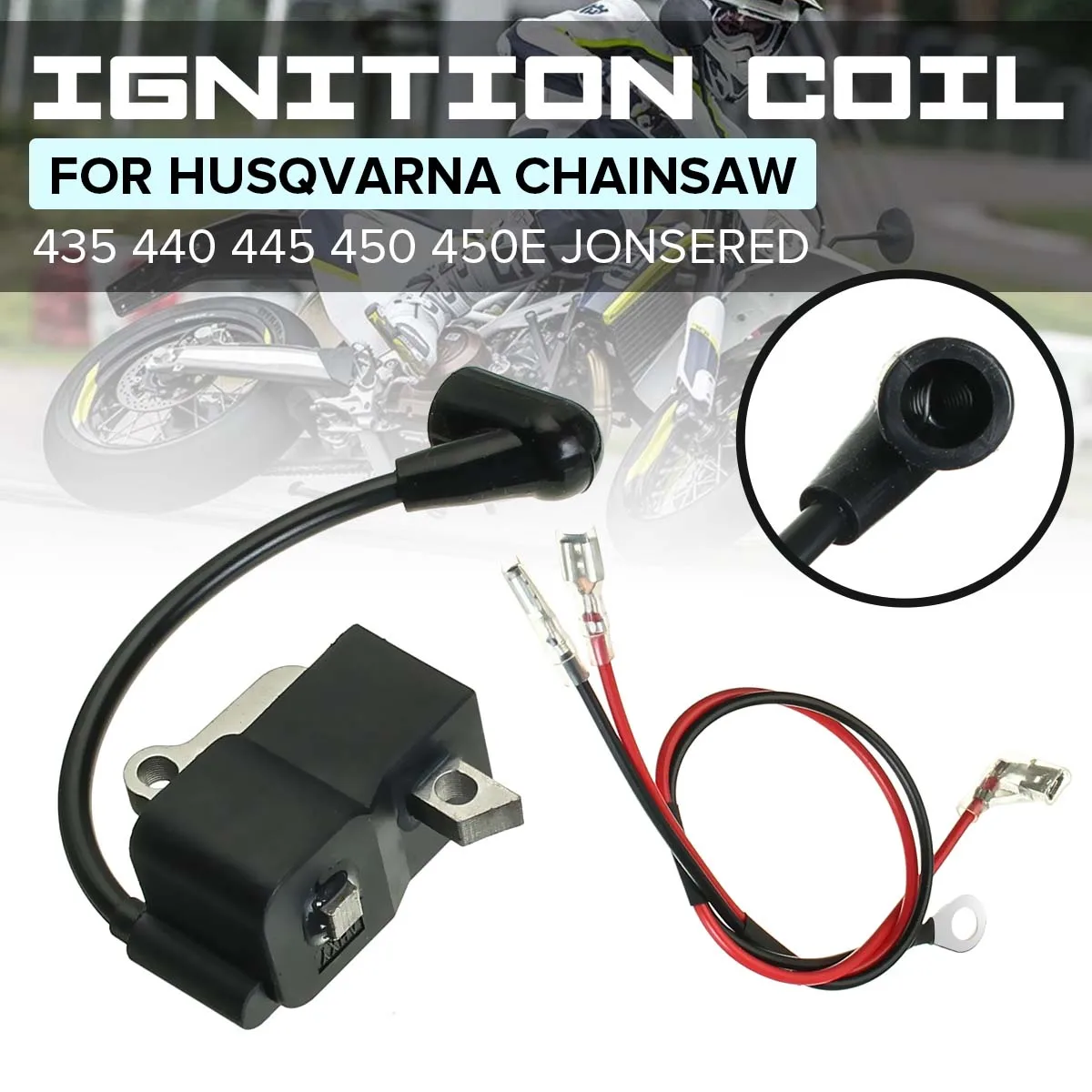 Ignition Coil Replacement For Husqvarna Chainsaw 435 440 445 450 450E