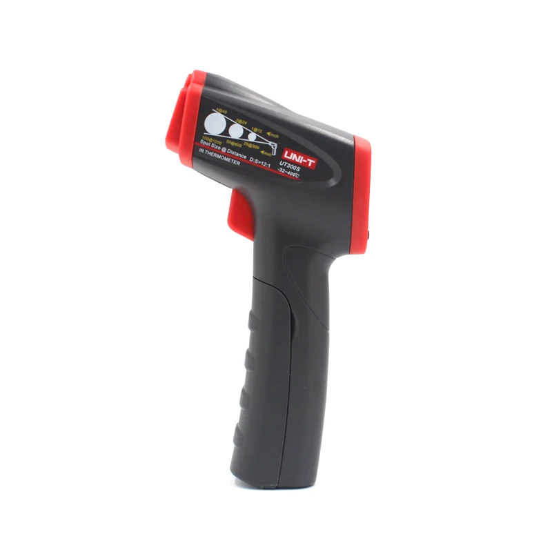 

UNI-T UT300S Digital Infrared Thermometer andheld LCD Temperature Gun Thermometers Electronic W/ LCD Backlight IR Thermometer