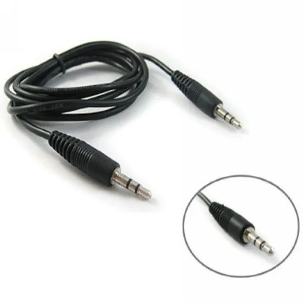 3.5mm Earphone Extension Cable Male to Male Headphone Stereo Audio