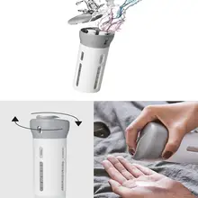 Портативный лосьон Диспенсер пластиковый раскладушка Squeeze Bottle косметические Бутылочки для очищения лица путешествия шампунь лосьон пустая бутылка