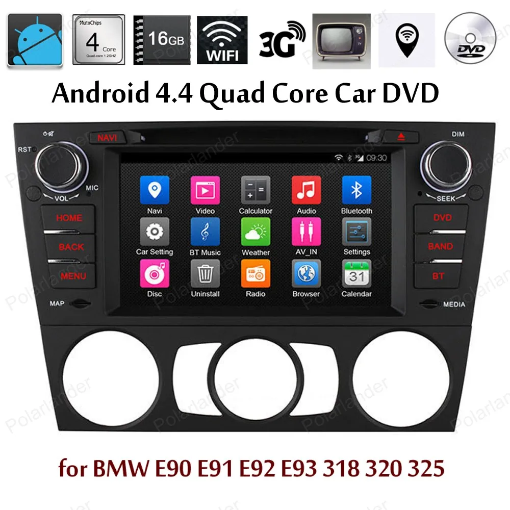 Android4 4 Car DVD Quad Core Support TV font b TPMS b font DAB BT 3G