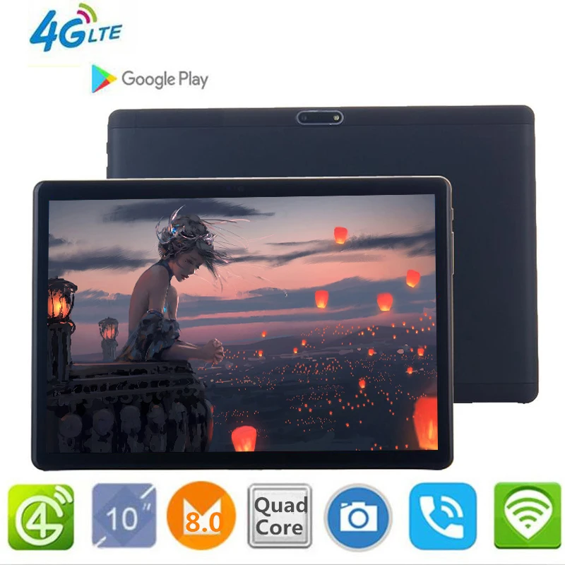 

10.1' Original Google standard 3G 4G LTE Call Phone Android 8.0 Ram 4GB Rom 32GB Tablet pc WiFi Bluetooth GPS IPS The Tablet CP9