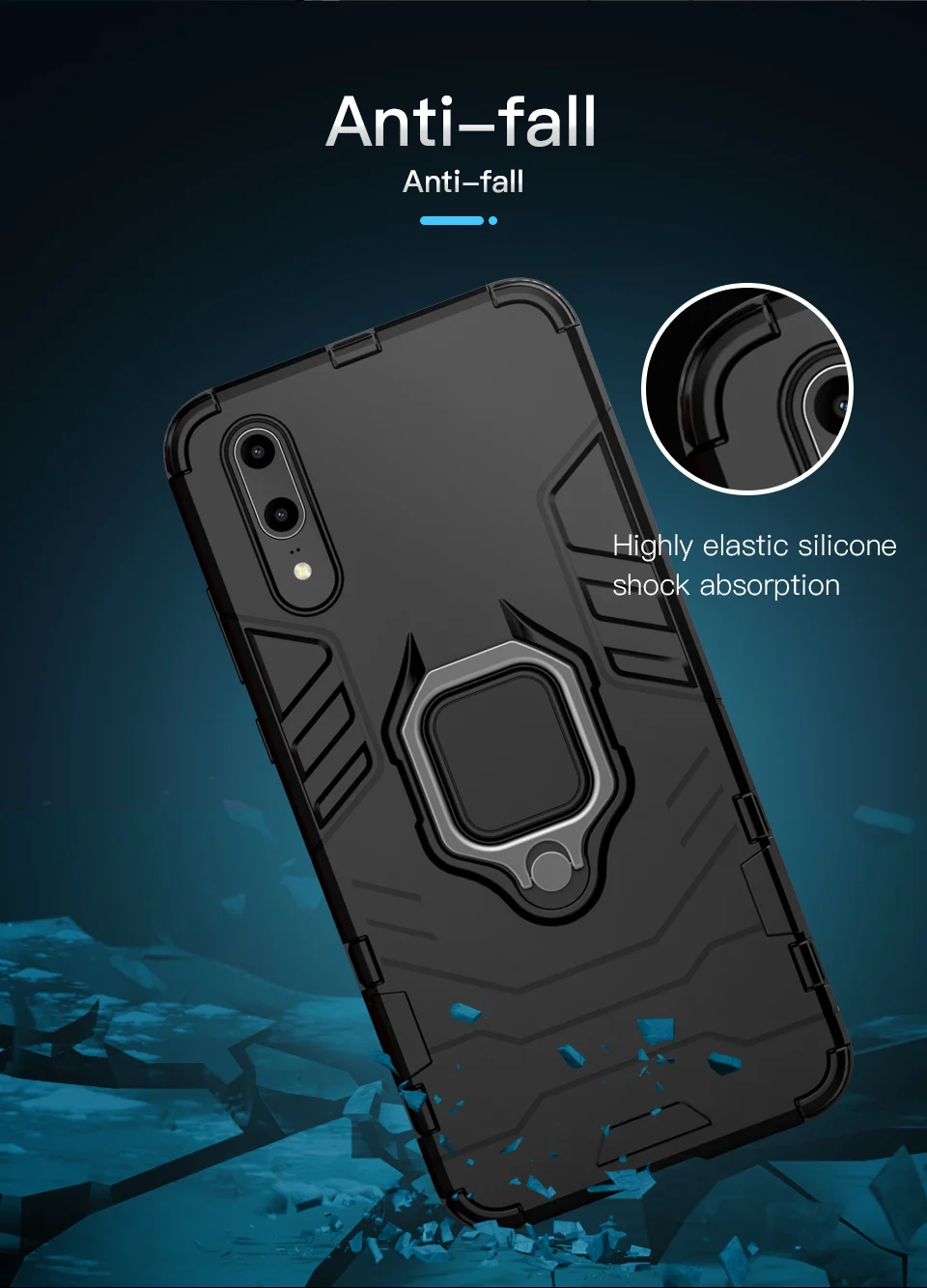 Armor Cases For Xiaomi Redmi 5 Plus 6 Pro Note 4X With Stand holder ring Fitted Case Supreme Cover Cute Cell Phone Accessories