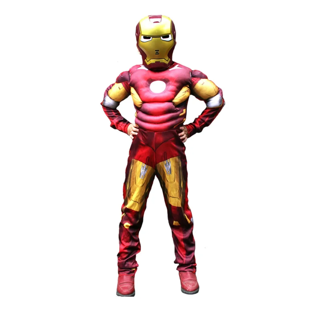 Goedkoop VEVEFHUANG Cosplay Kostuum Iron Man Kostuum Kostuums Voor Kids Ironman Halloween Kostuums Voor Kinderen Avengers Jongens