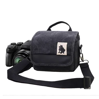 

Camara Fotografica Digital Shoulder Canvas Bags Case For Canon PowerShot G7X Mark II G9X MarkII G1X Mark II G3X GX5 M10 M3 M5 M6