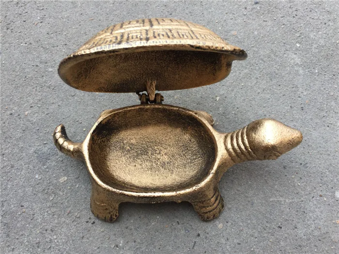 

Cast Iron Animal Turtle Ash Reciever Ashtray Free shipping