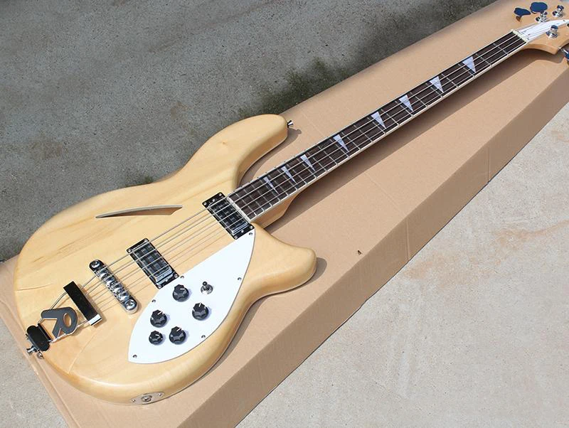 

China Custom 360 Guitar 6 strings natural wood colour