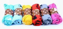 ETHIN Cute Pets Mat Soft Warm Flannel Pet Blanket Dog Cat Puppy Bed Sofa Pet bed cover Supplies