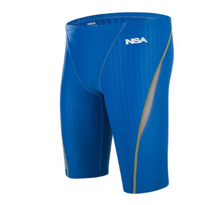 Мужские Профессиональные Нейлоновые шорты для плавания с защитой от ультрафиолета, короткие плавки, купальный костюм, тренировочные плавки для спортсменов