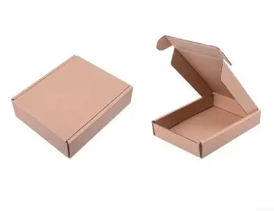 Пользовательские печати гофрированный крафт картон, картонная коробка для доставки