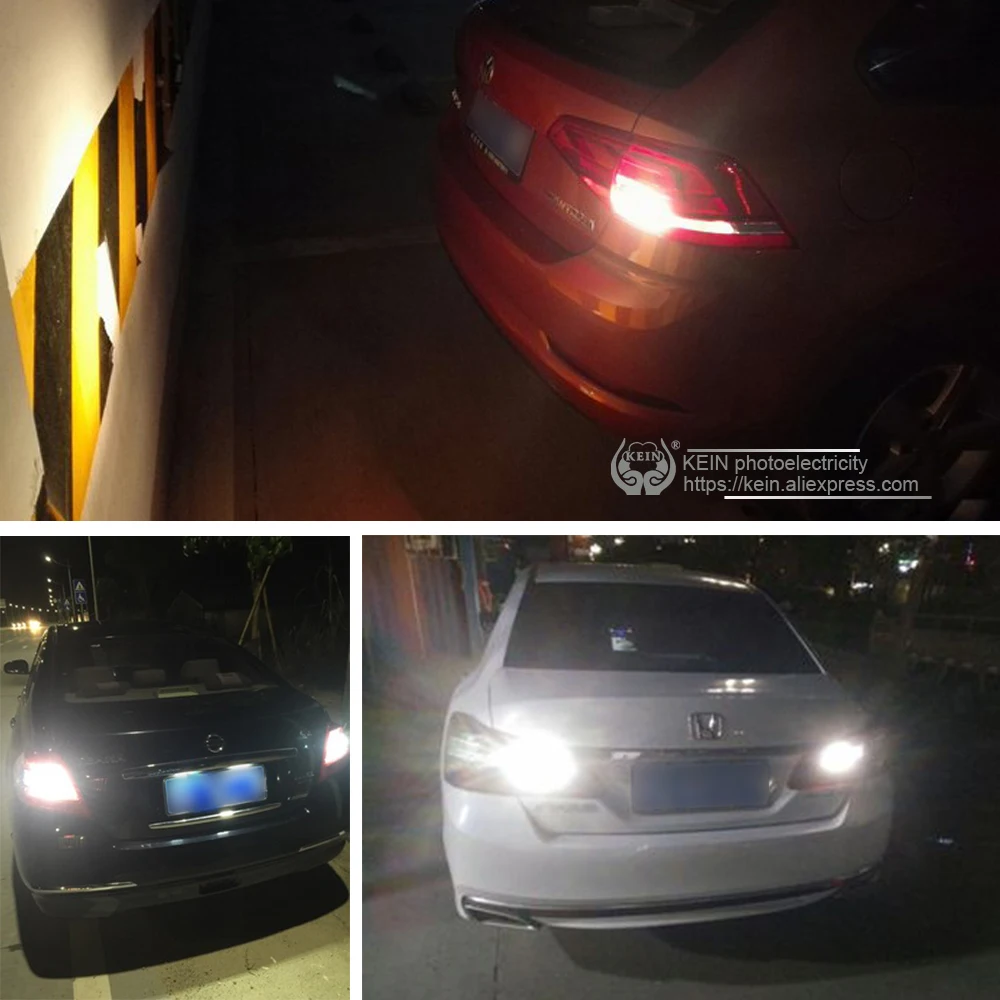 KEIN p21w светодиодный 1156 ba15s COB автомобильная лампа 7506 1157 bay15d P21/5W тормозной
