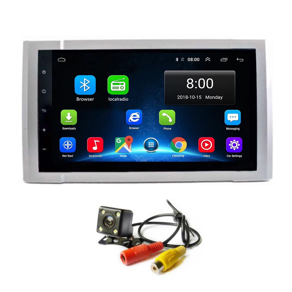 Android 8 1 автомобильный навигатор для Toyota Tundra 2014 2016 GPS HD сенсорный экран стерео плеер