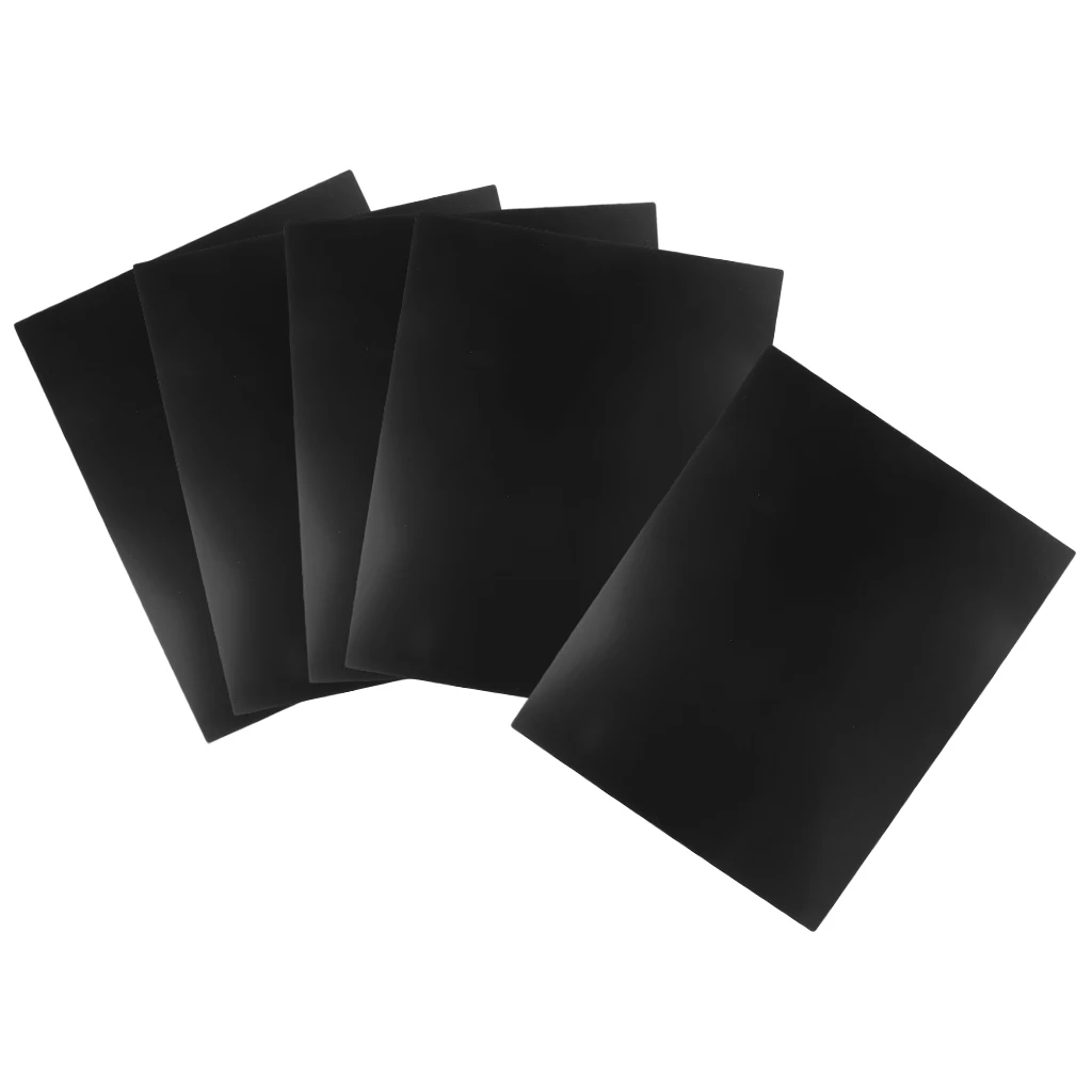 5PCS ABS Sheet Model Craft Plate for DIY Sand Table Scene or RC Aircraft Boat Body Parts Multi Size 2 Colors