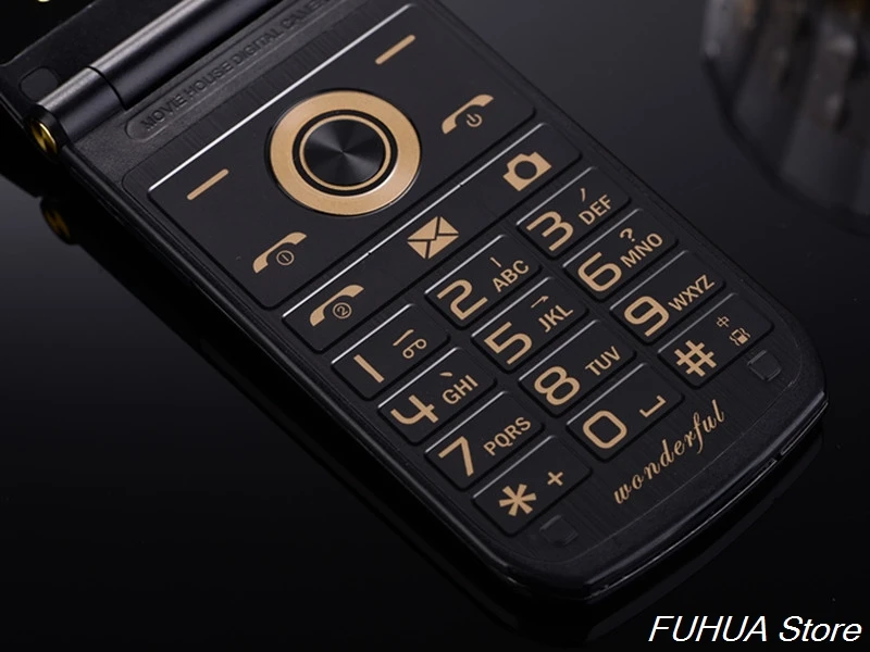 Раскладной Металлический корпус мобильного телефона E9 Dual Sim двойной экран радио 2