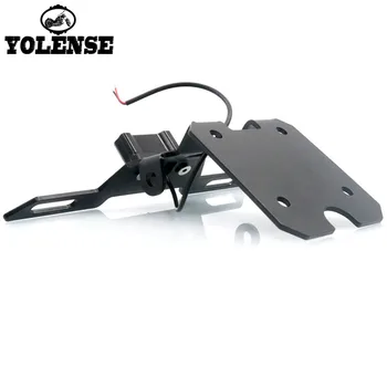 

Motorcycle Tail Tidy Fender Elimina Registration License Plate Holder LED Light For YAMAHA YZF-R15 YZF R15 YZFR15 V3 2017 2018