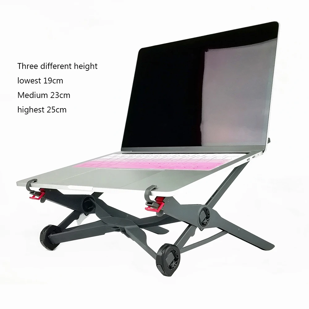 K1 Notebook Holder PLUS Portable Stand Adjustable Foldable Holder Support Bracket for Laptop PC for Macbook Gaming Pad K1 Notebook Holder PLUS Portable Stand Adjustable Foldable Holder Support Bracket for Laptop PC for Macbook Gaming Pad