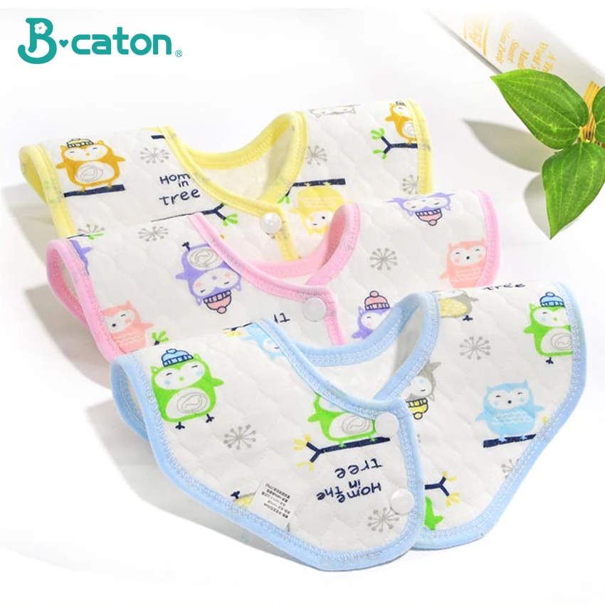 

Baby Bibs for children Waterproof baby bibs 360 Degree Rotatable 100% cotton scarf for newborns baby stuff for boy and girl
