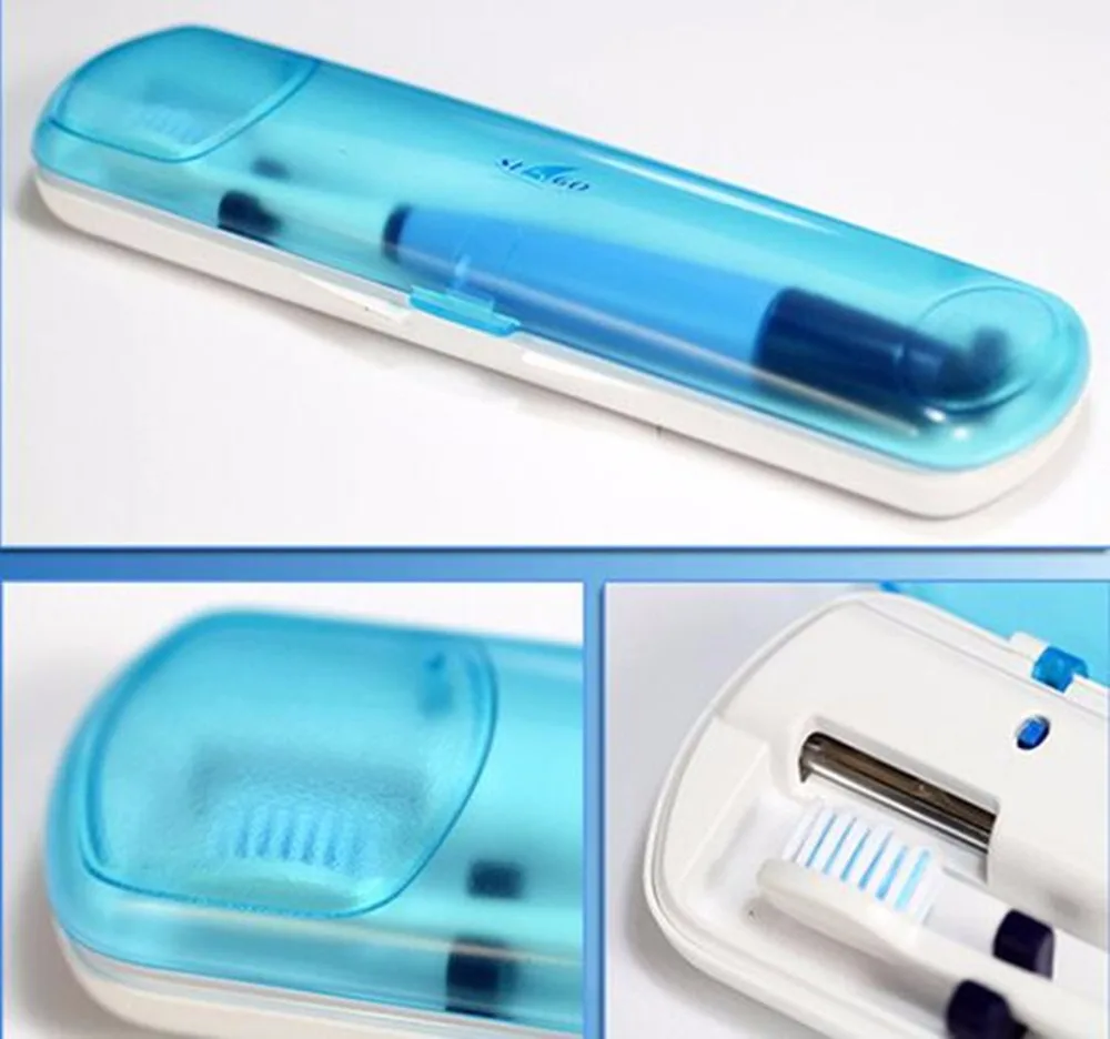 Trip Toothbrush Disinfectant Box Sterilizer UV Toothbrush Portable Box