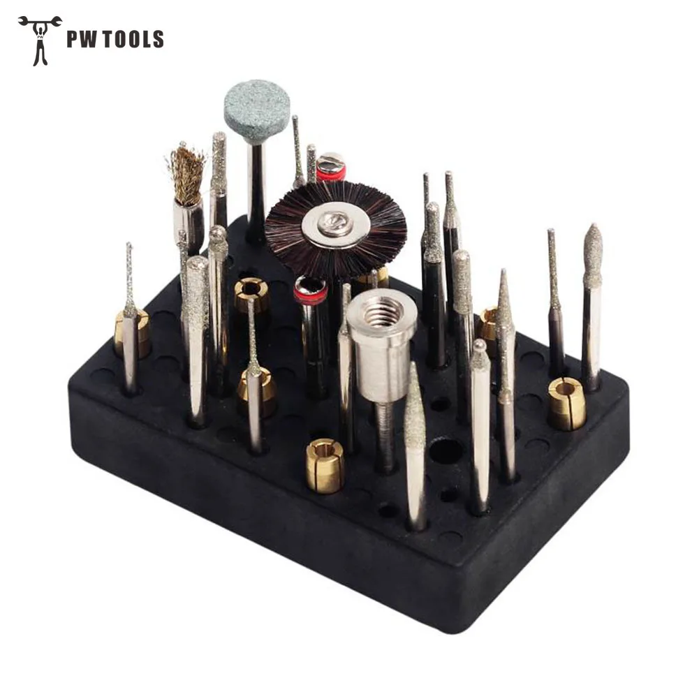 1Pc Electric Grinder Accessories Rotary Drill Grinding Tools Organizer