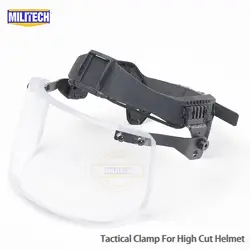 MILITECH бронешлем с забралом для High Cut шлем-пуля доказательство баллистических маска быстрого воздуха рамки CVC шлем NIJ IIIA 3A Номинальная козырек