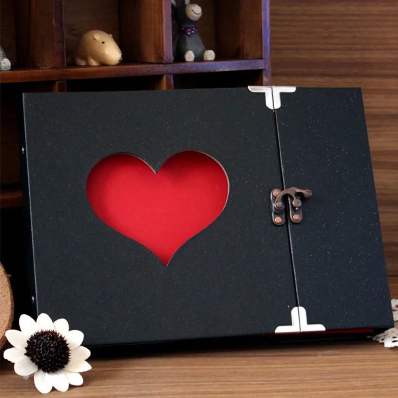 10 дюймовый полый DIY Фотоальбом Polaroid Love Baby ручной работы креативный фотоальбом
