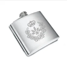 Хороший персонализированный подарок для bestman или groomsman горячий Ликер Виски фляги с винтовой крышкой на заказ бесплатно с вашей даты свадьбы