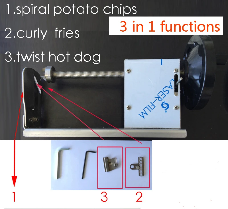 tornado batatas fritas slicer máquina