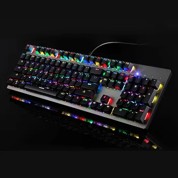 

Mechanical Keyboard Kailh Box Switch USB Wired RGB Backlight 104 Keys for Gaming GDeals