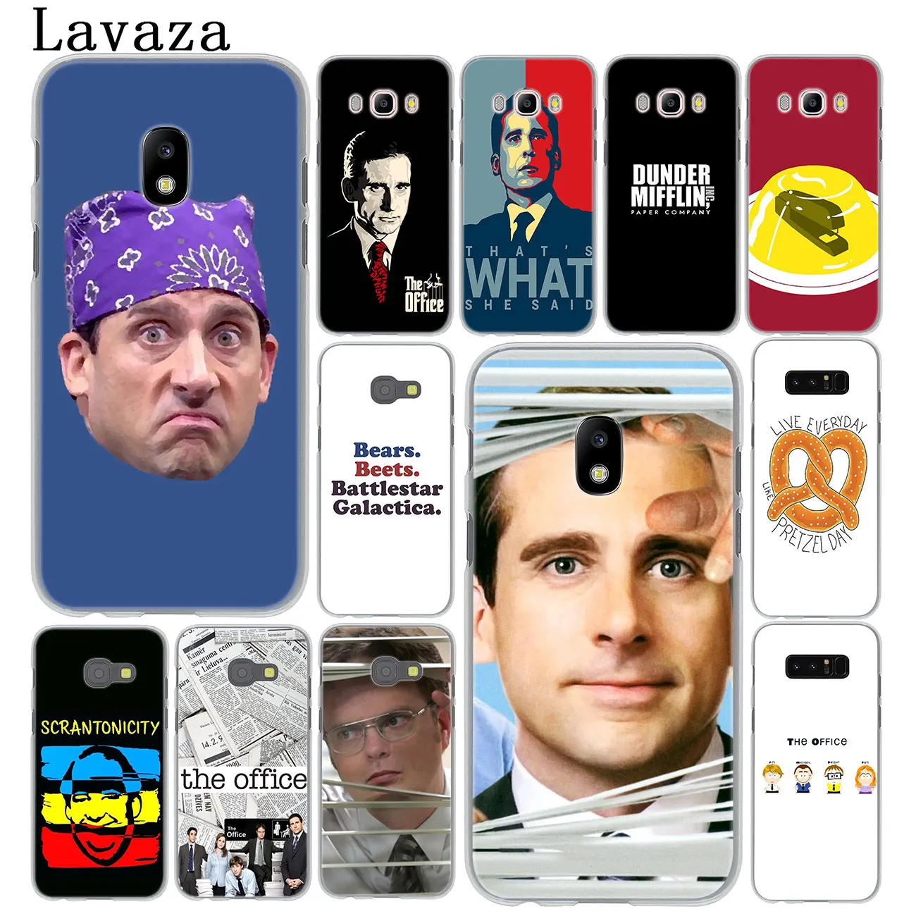 Твердый чехол для телефона Lavaza TV the office cast meme Samsung Galaxy J8 J7 Duo J6 J5 J4 Plus 2018 2017 2016 2015 J2 J3