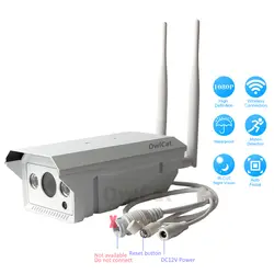 Full HD 1080 P Открытый Водонепроницаемый пуля Wi-Fi IP Камера Беспроводной GSM 3g/4G sim-карты 2.0MP 960 P AP точки доступа Max to128G SD IR50M P2P