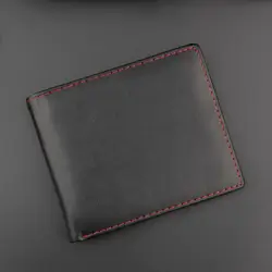 JIULIN 2019 Высококачественный PU кошелек мужской модный чистый черный минималистичный Стиль кошелек мужской кошелек